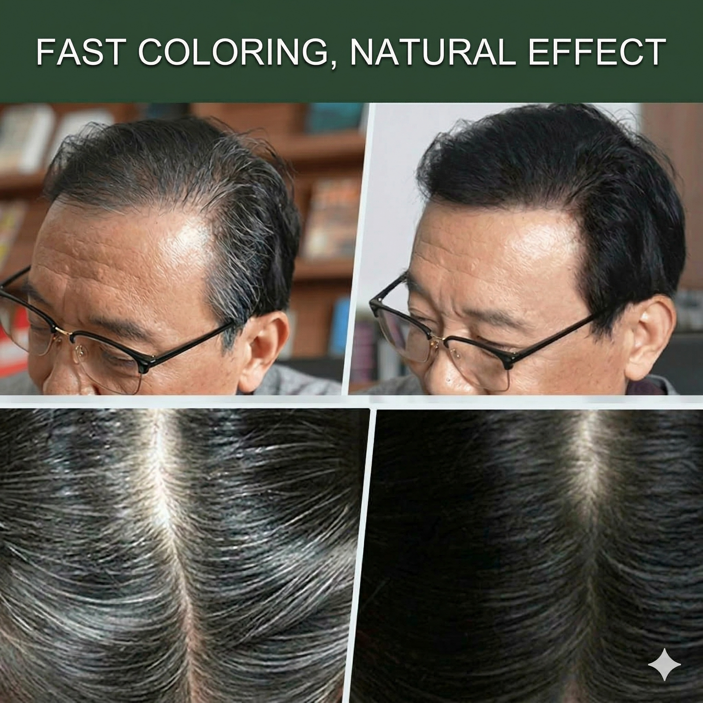 Fruit Essence hair dye comb