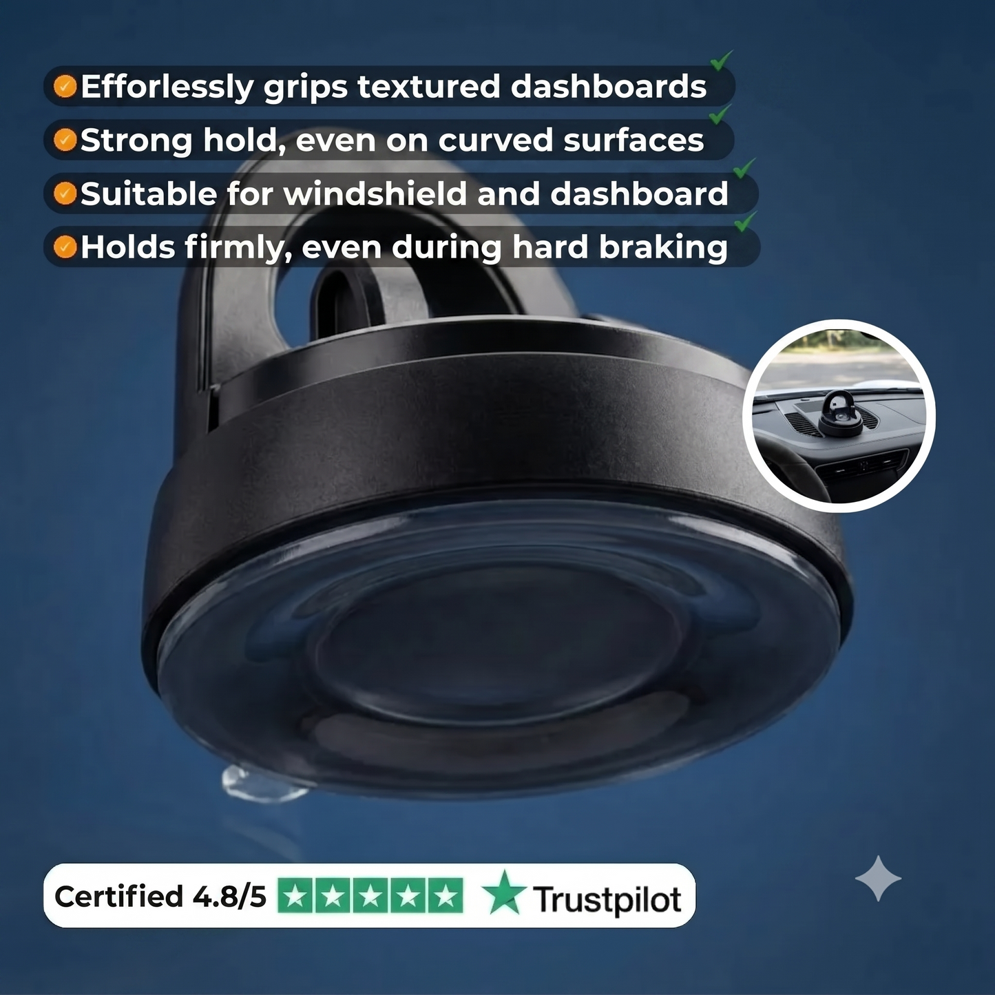 T80 Pro personalized rotatable car phone holder