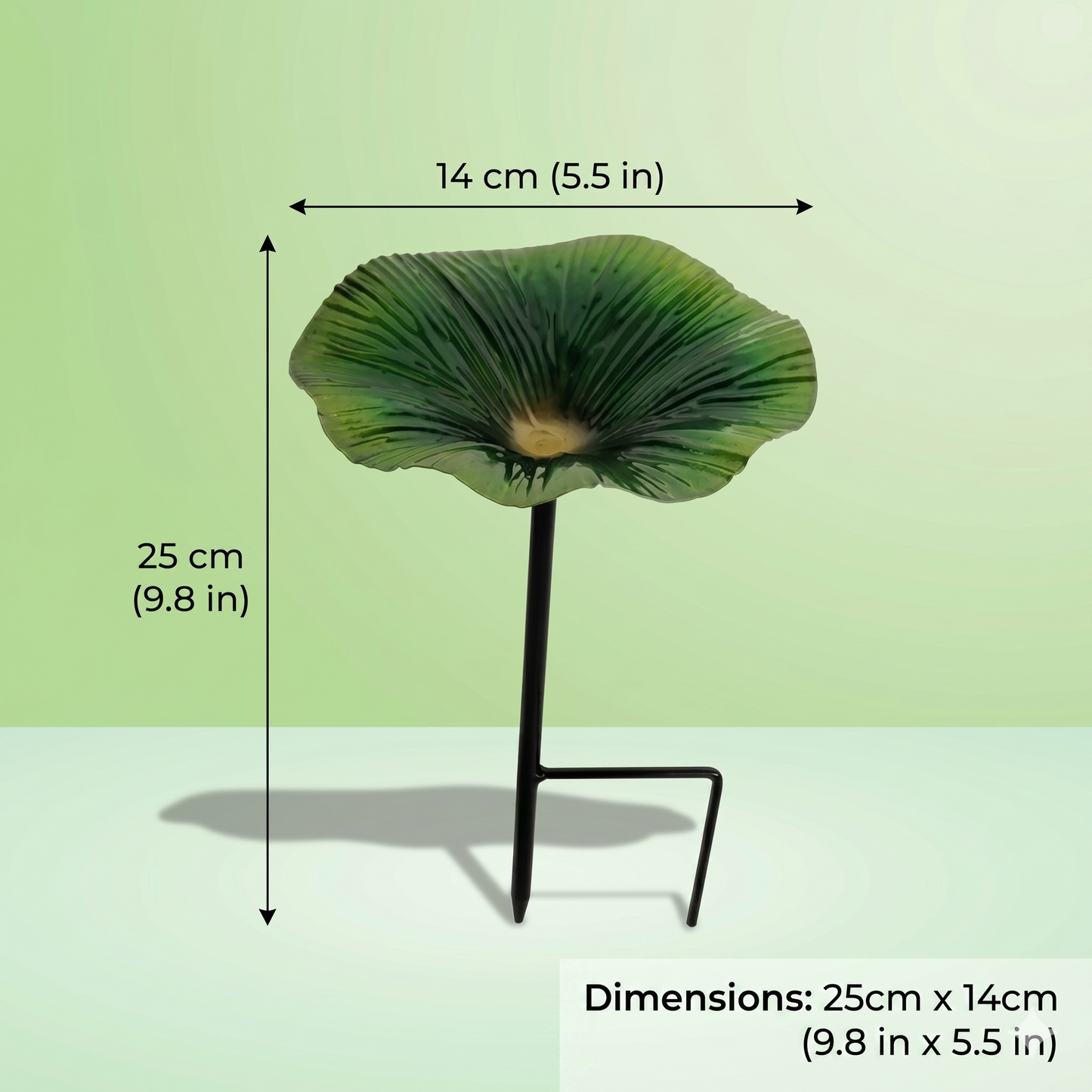 Colorful bird feeder for the garden