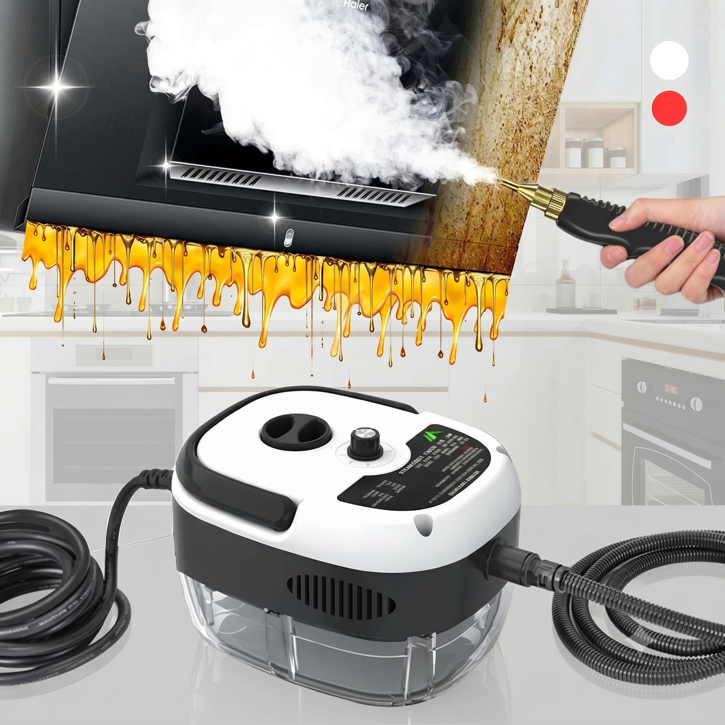 2500W Handheld Steam Cleaner
