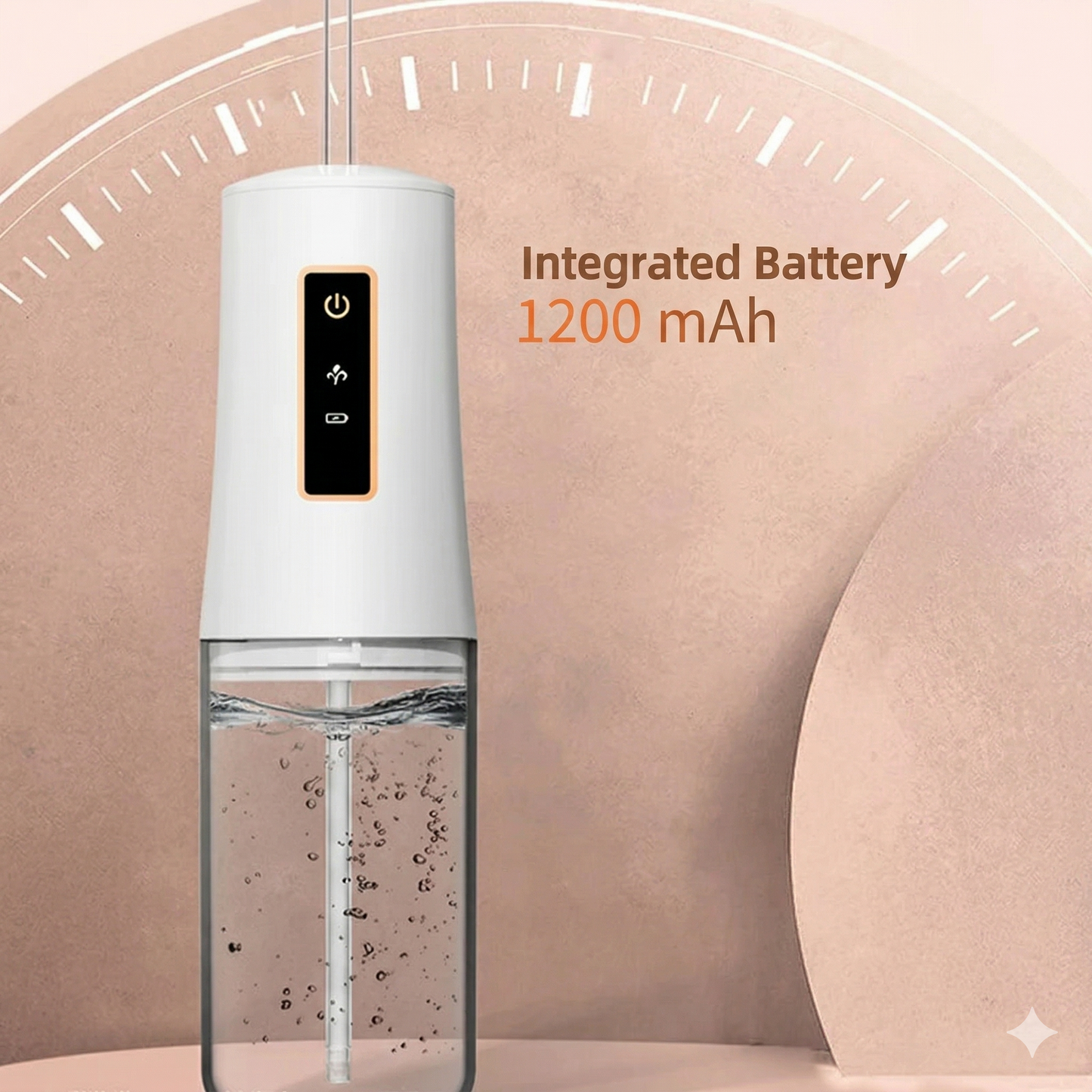 Portable water flosser