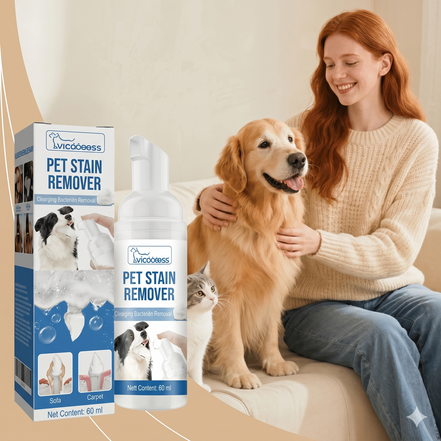 Tartar removal spray for dogs & cats
