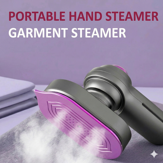 Portable handheld clothes steamer