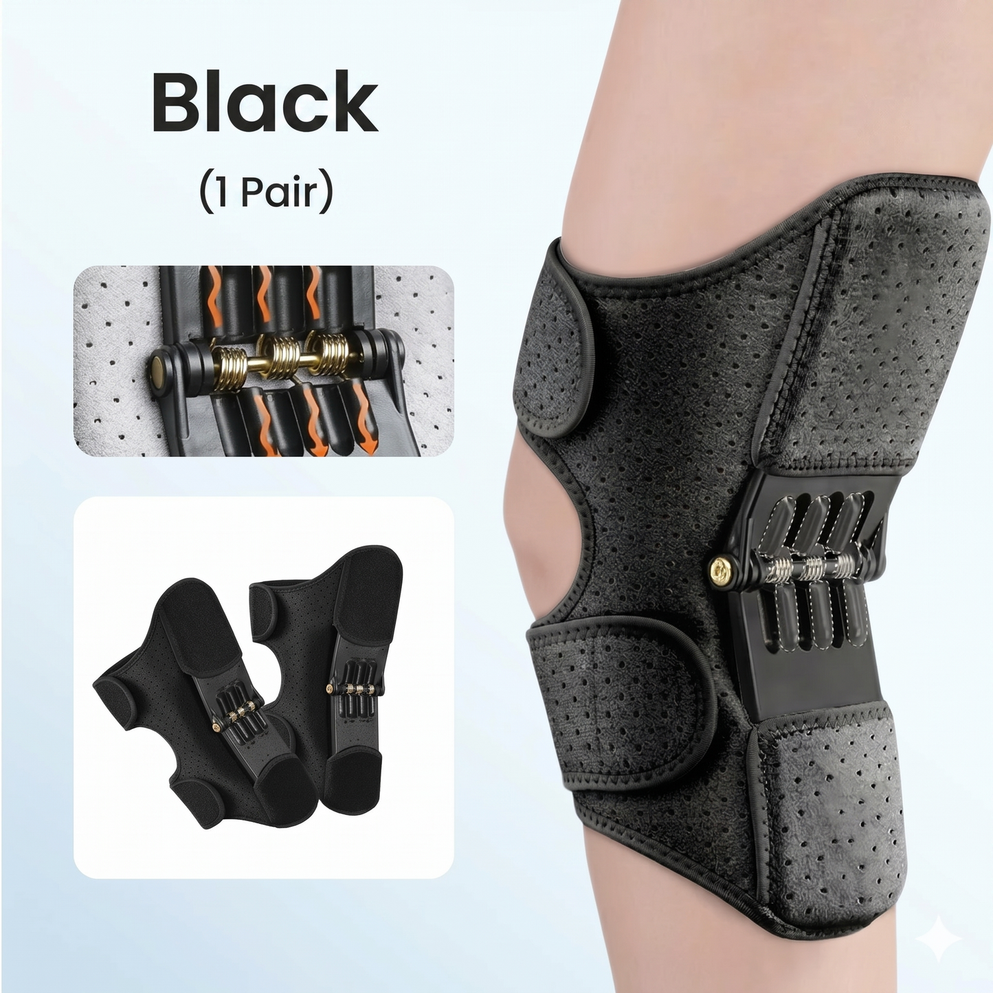Adjustable knee brace for sports