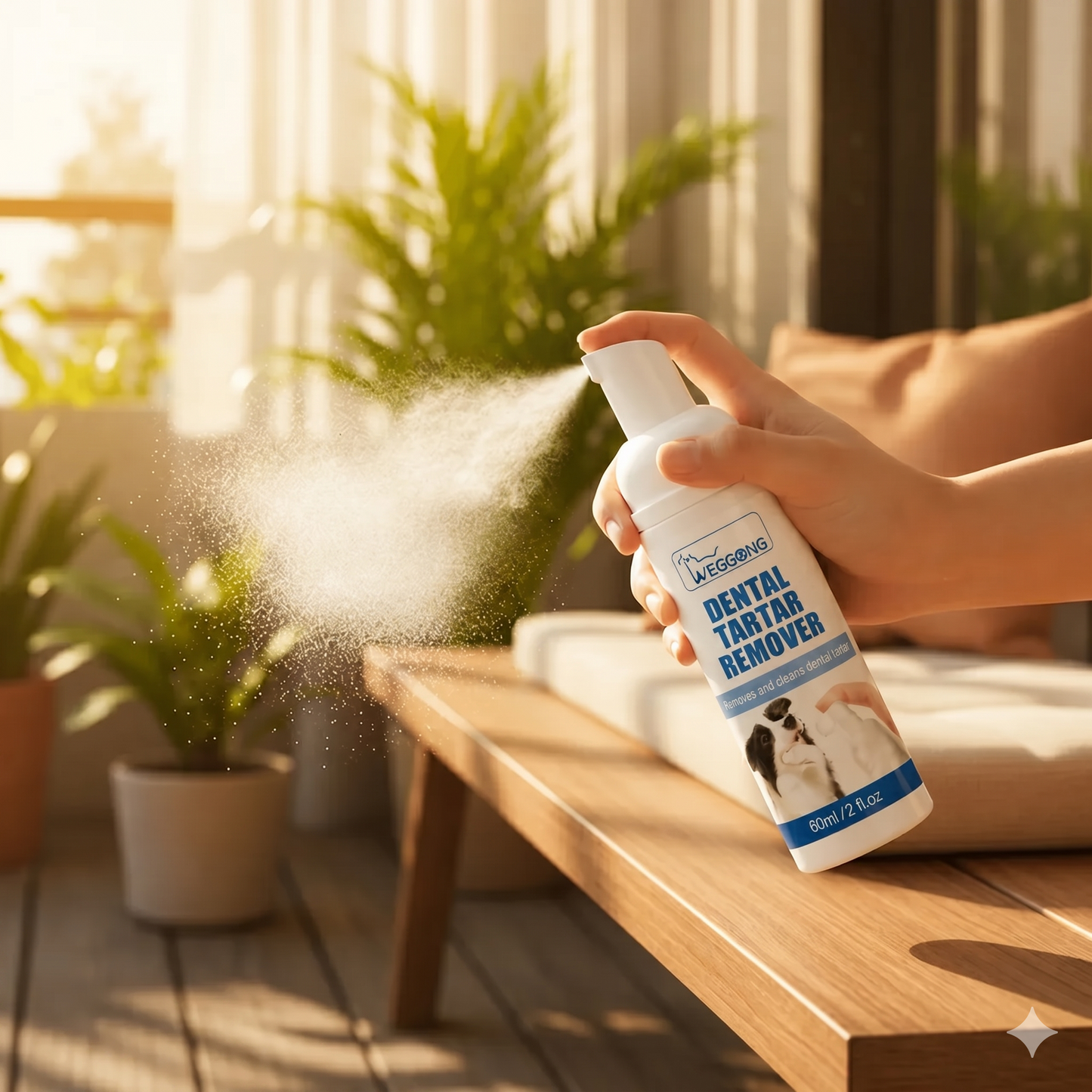 Tartar removal spray for dogs & cats