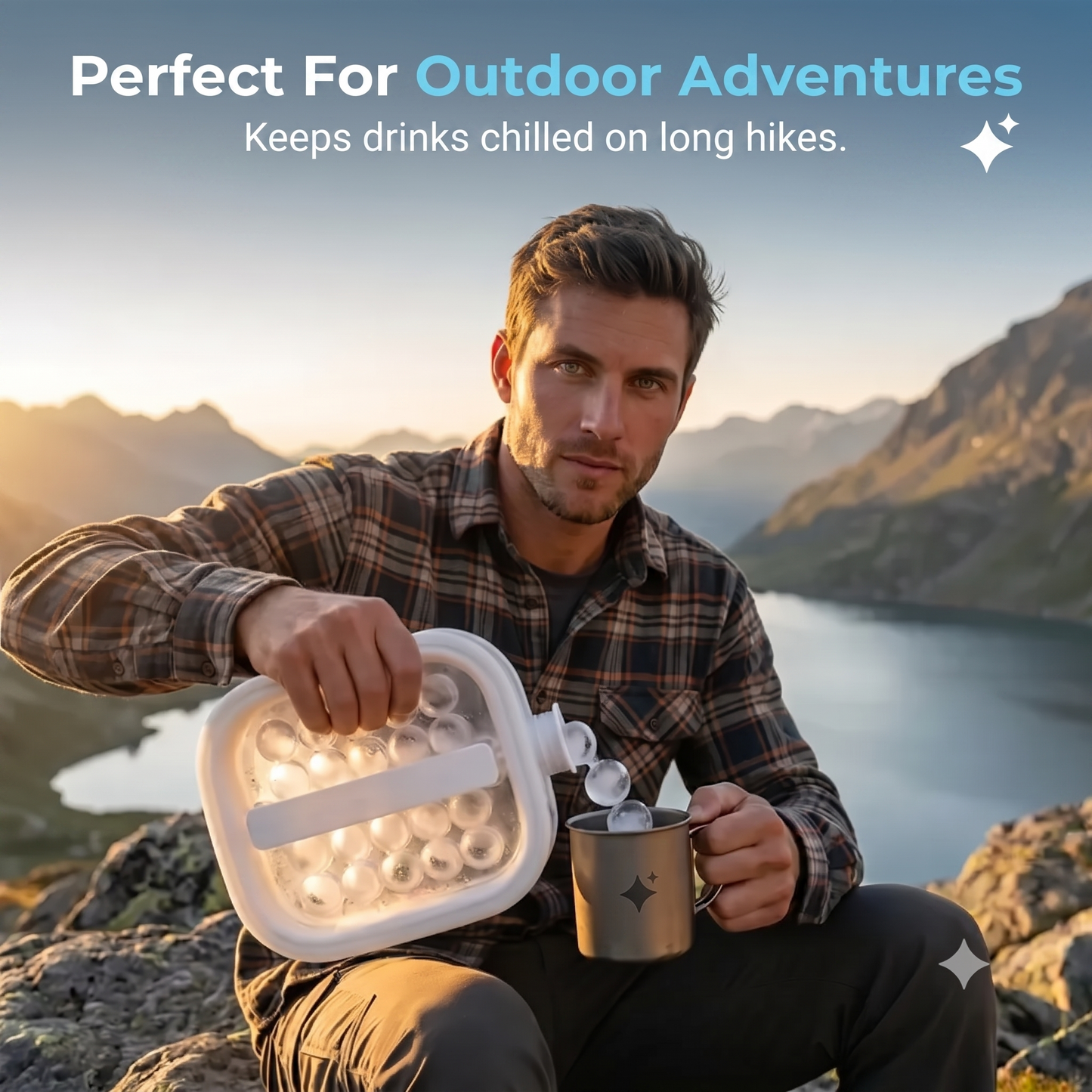 IceFlow insulated water bottle