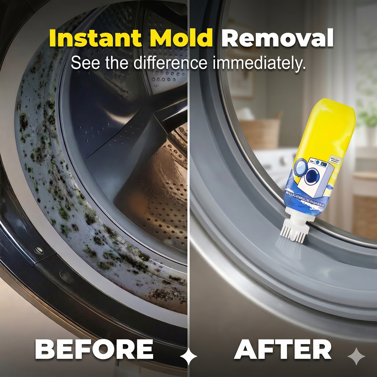 Deep cleaning mold removal gel