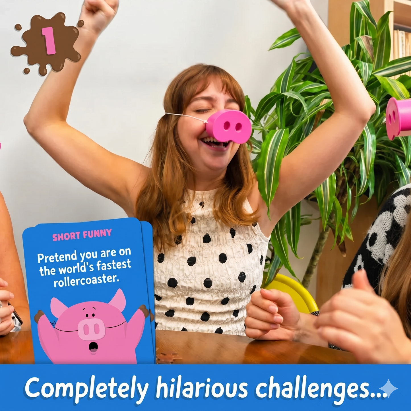 Pigsniff Game – laughing is absolutely forbidden
