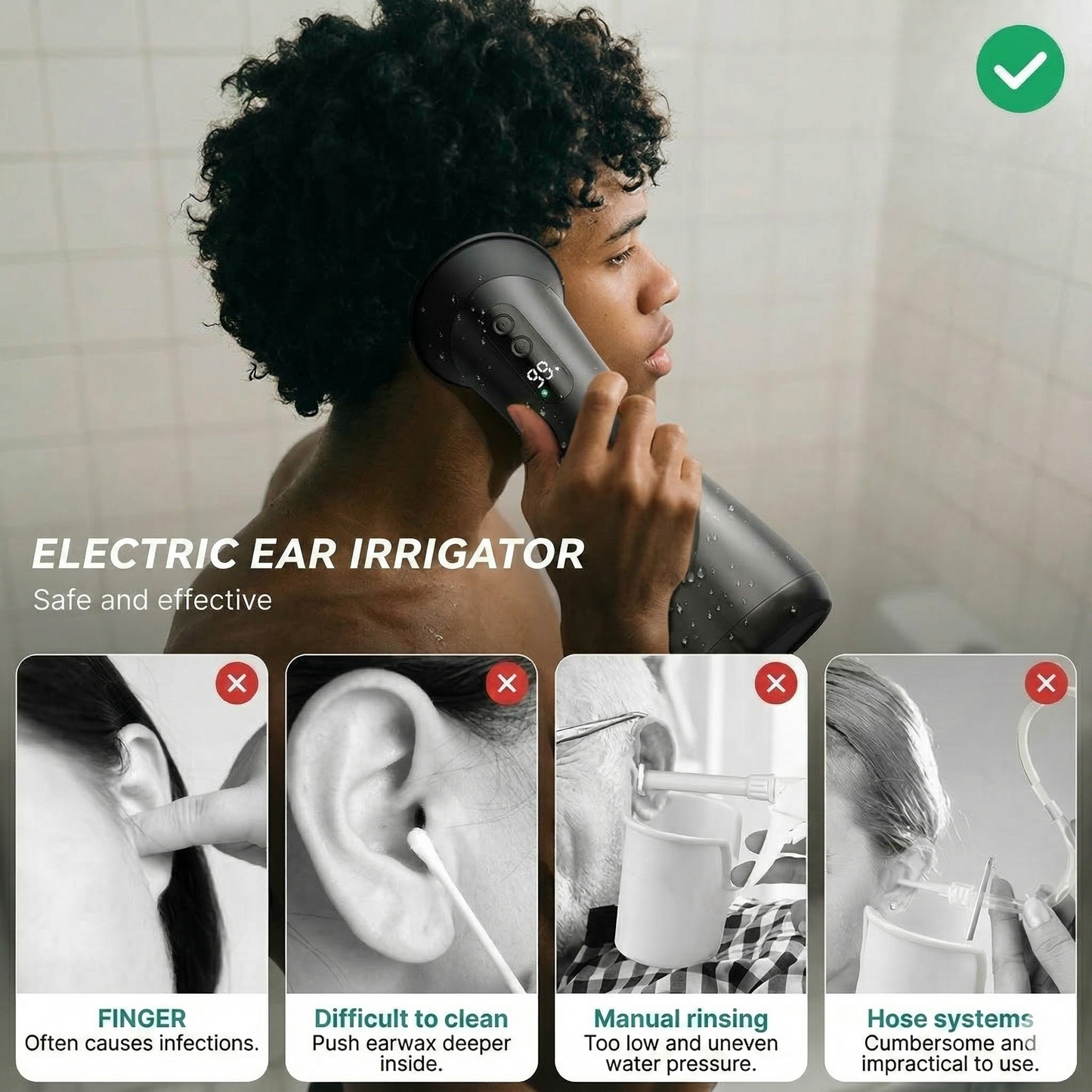 Electric ear cleaning device