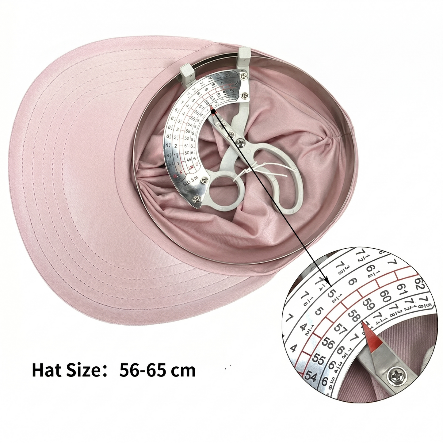 Women's sun beach visor cap