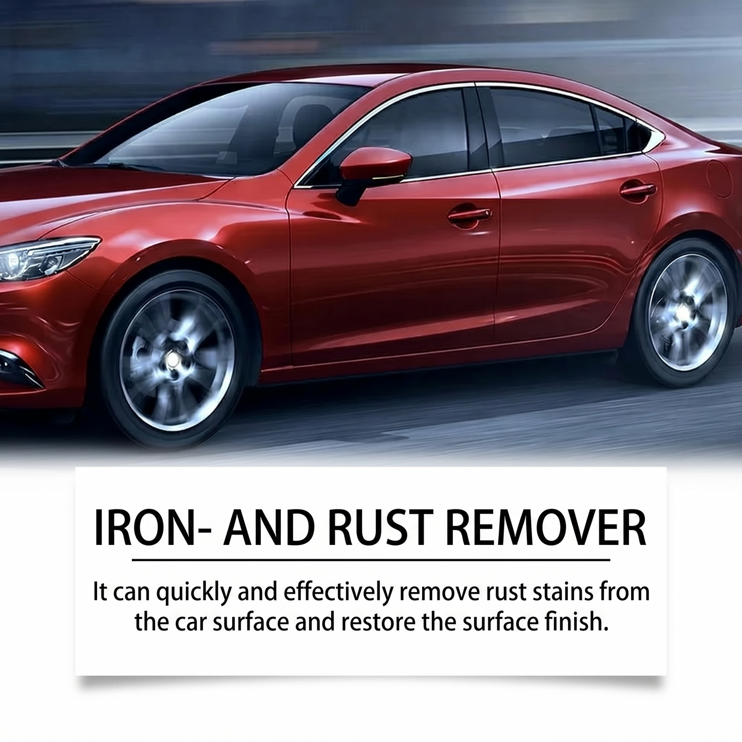 Industrial-grade rust remover