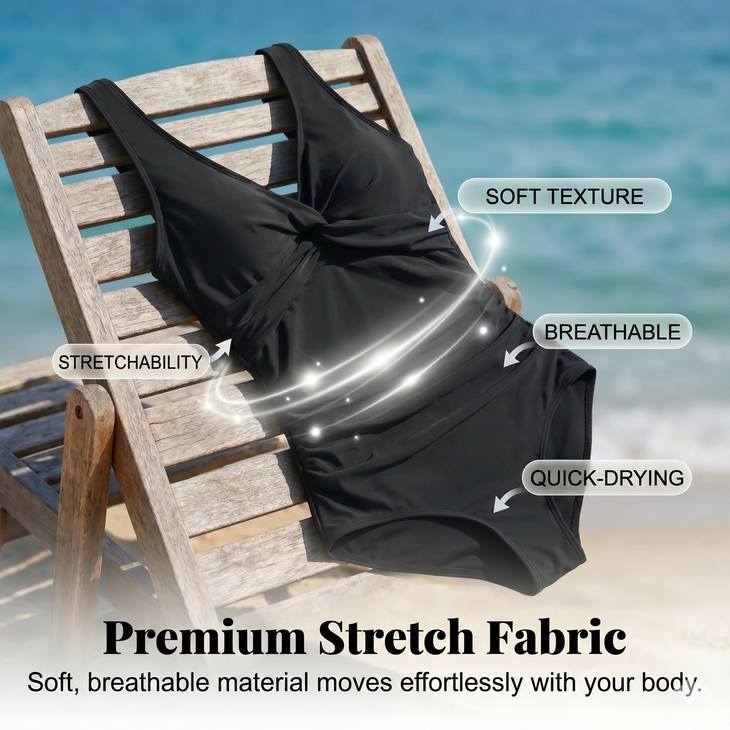 Women's tummy control swimsuit