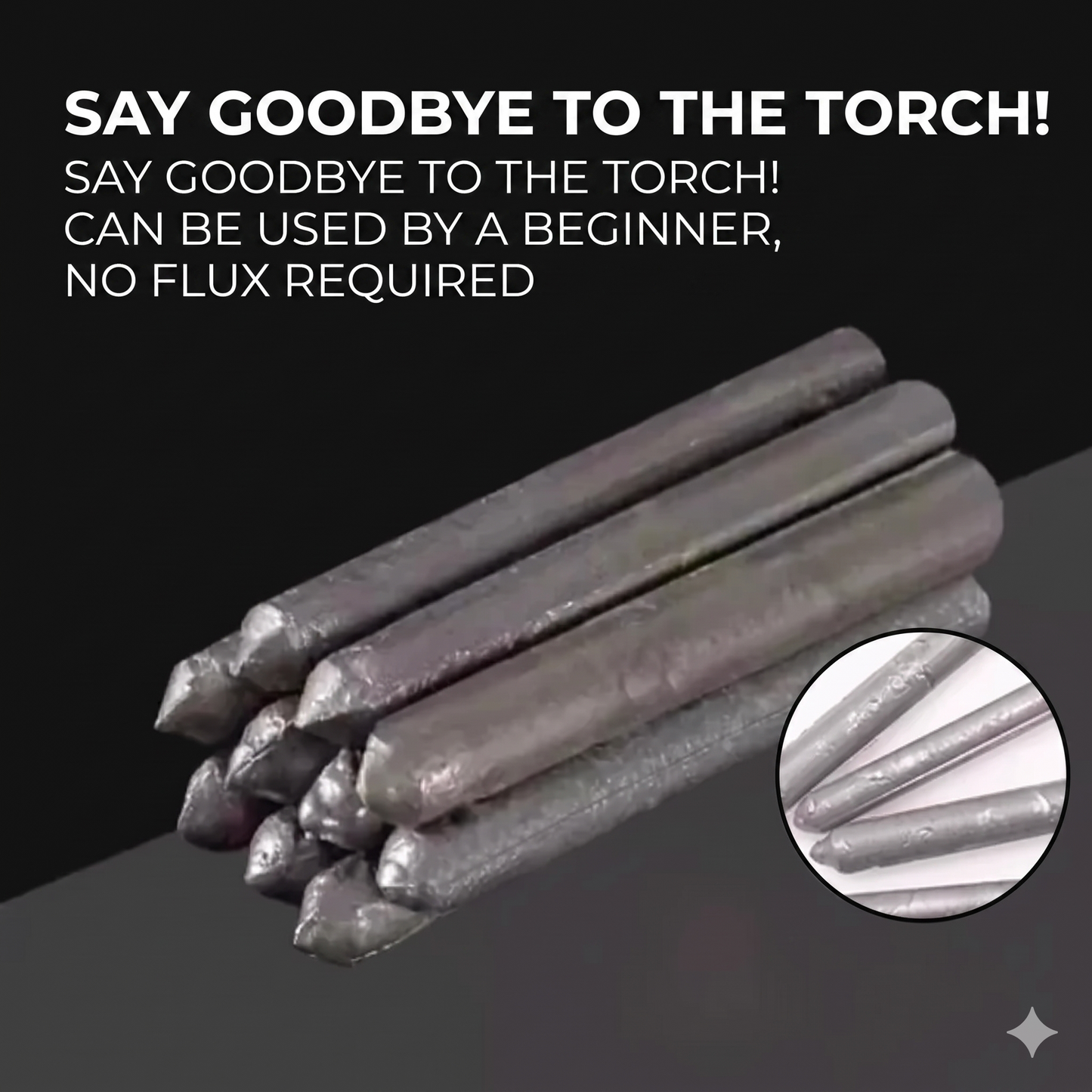 Universal low-temperature welding rods – 6 pieces