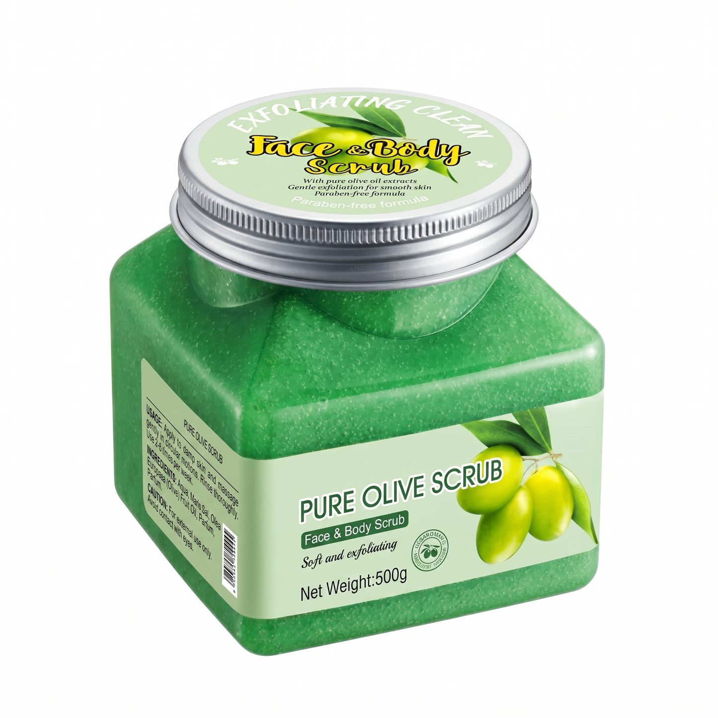 Deep cleaning body scrub
