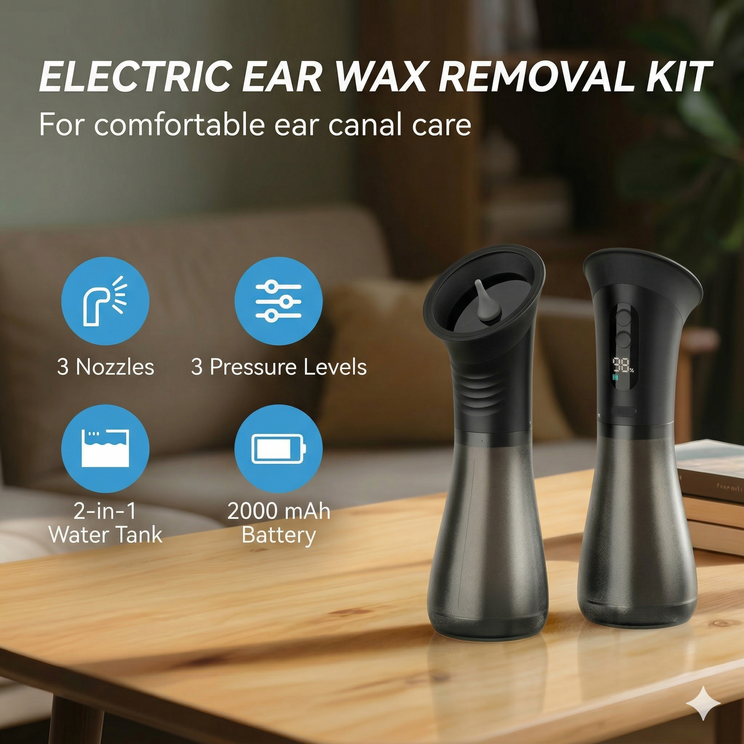Electric ear cleaning device