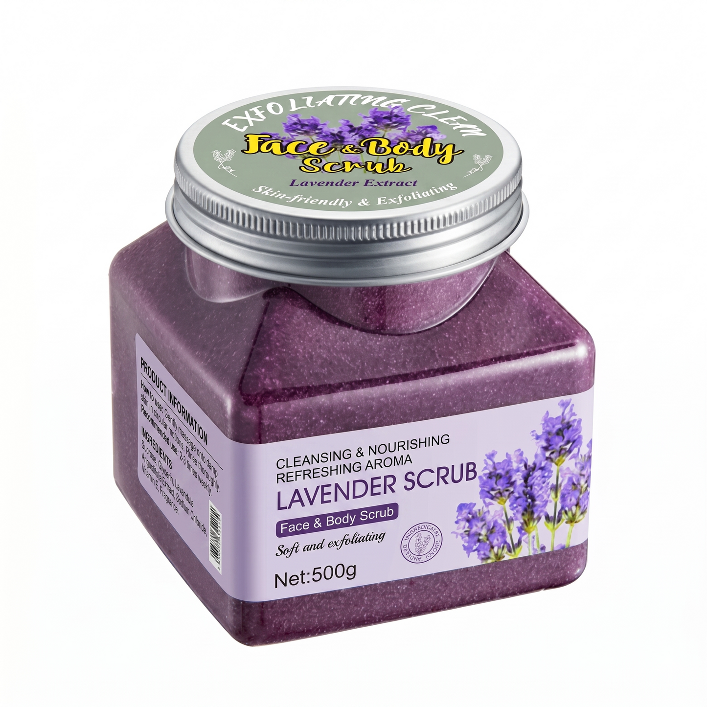 Deep cleaning body scrub