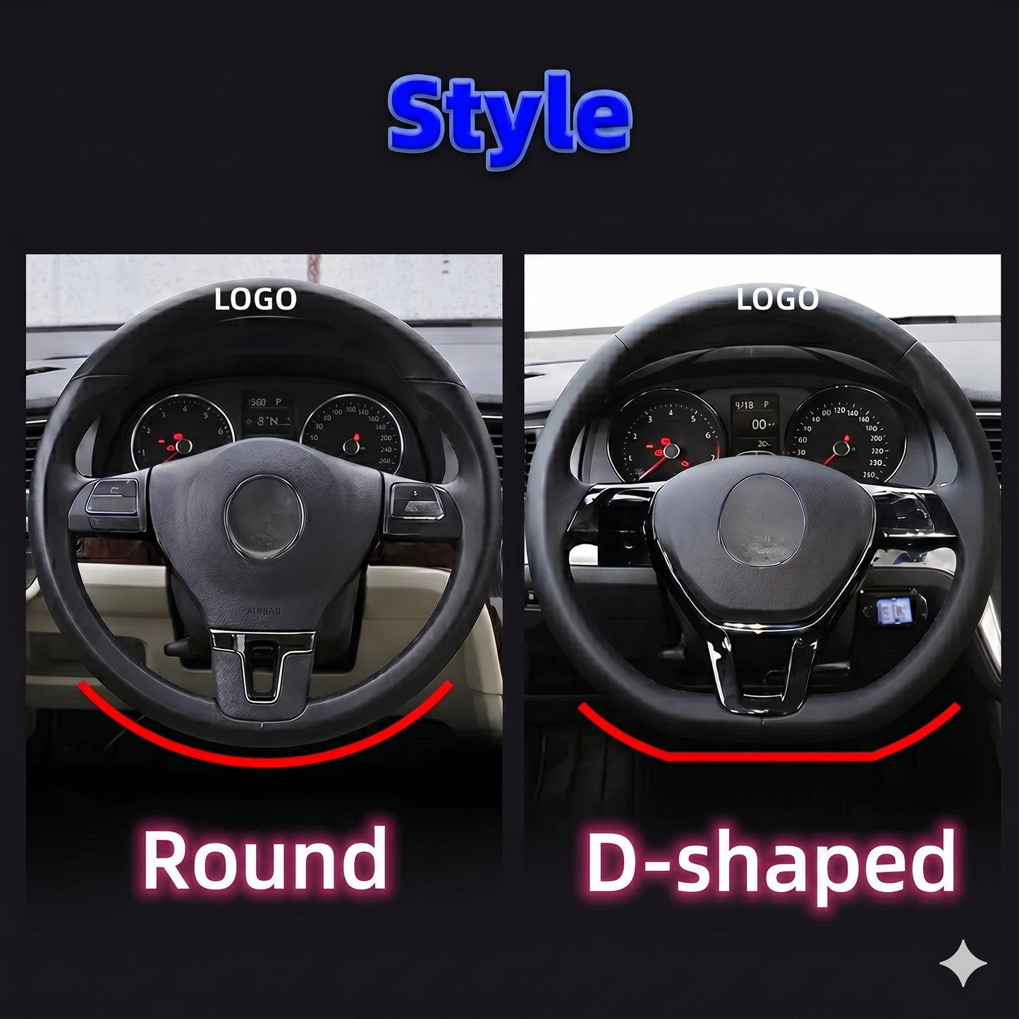Custom steering wheel cover – protect your steering wheel and get more grip