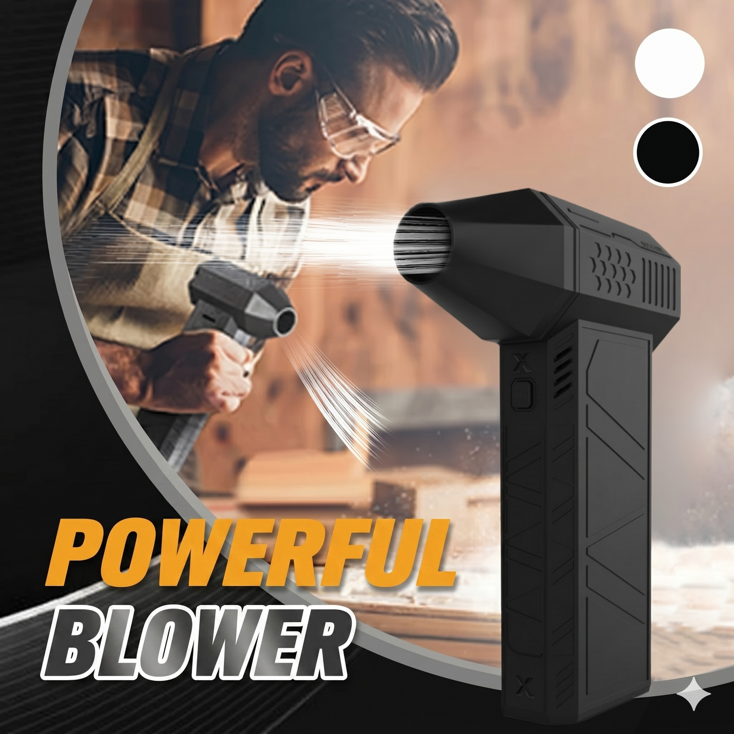 Powerful turbo fan