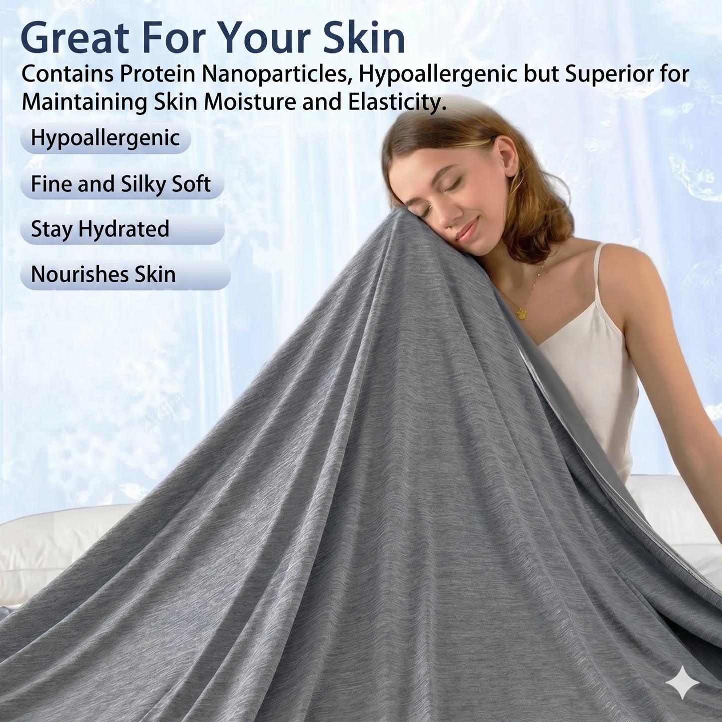 Cooling blanket for hot sleepers