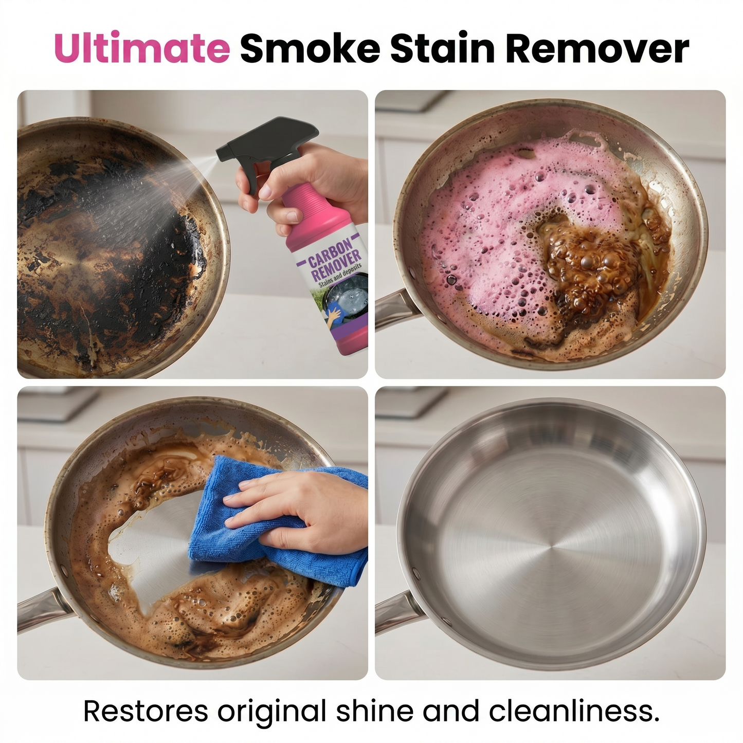 Powerful degreasing spray