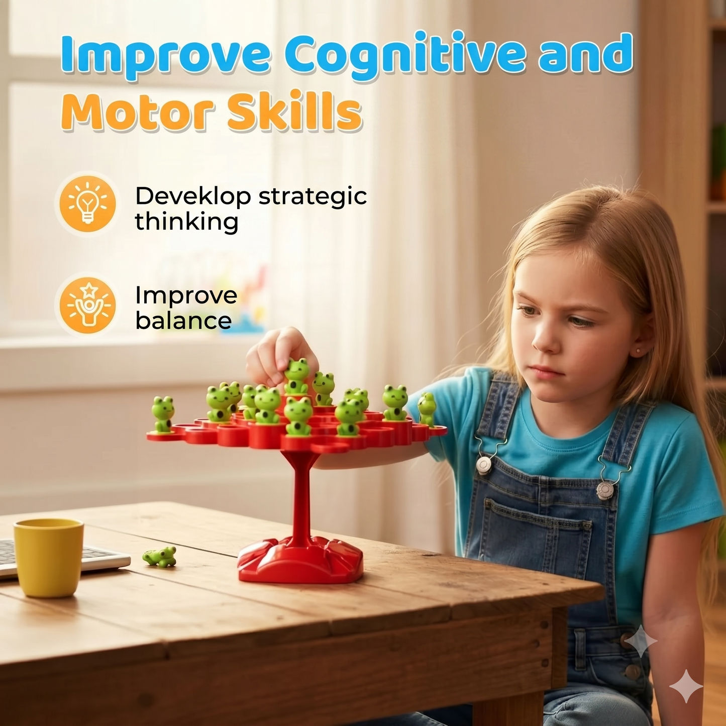 Stacking game that combines excitement, focus, and screams into a perfect family game