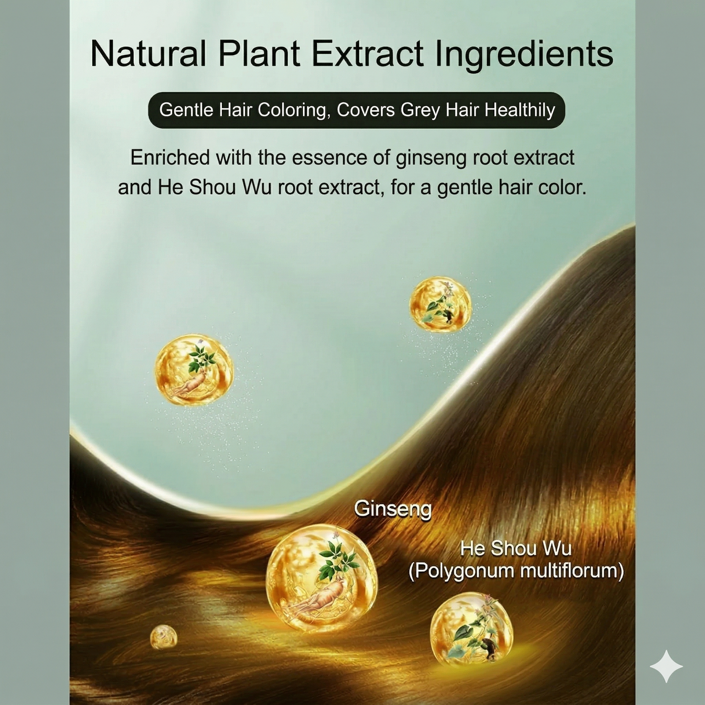 Fruit Essence hair dye comb