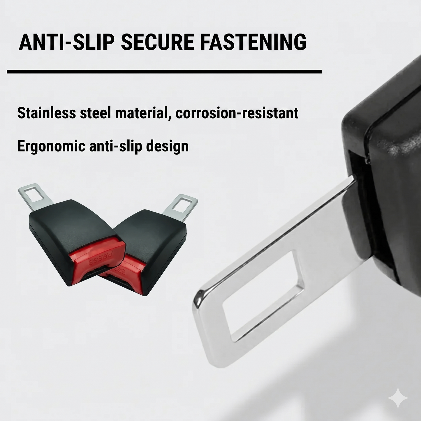 Universal car seat belt extender