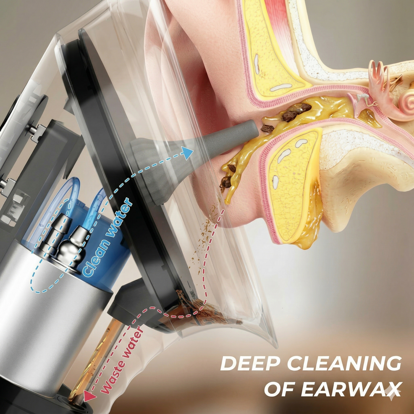 Electric ear cleaning device