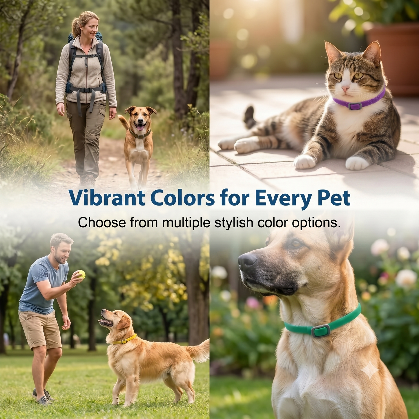 Flea and tick collar for pets