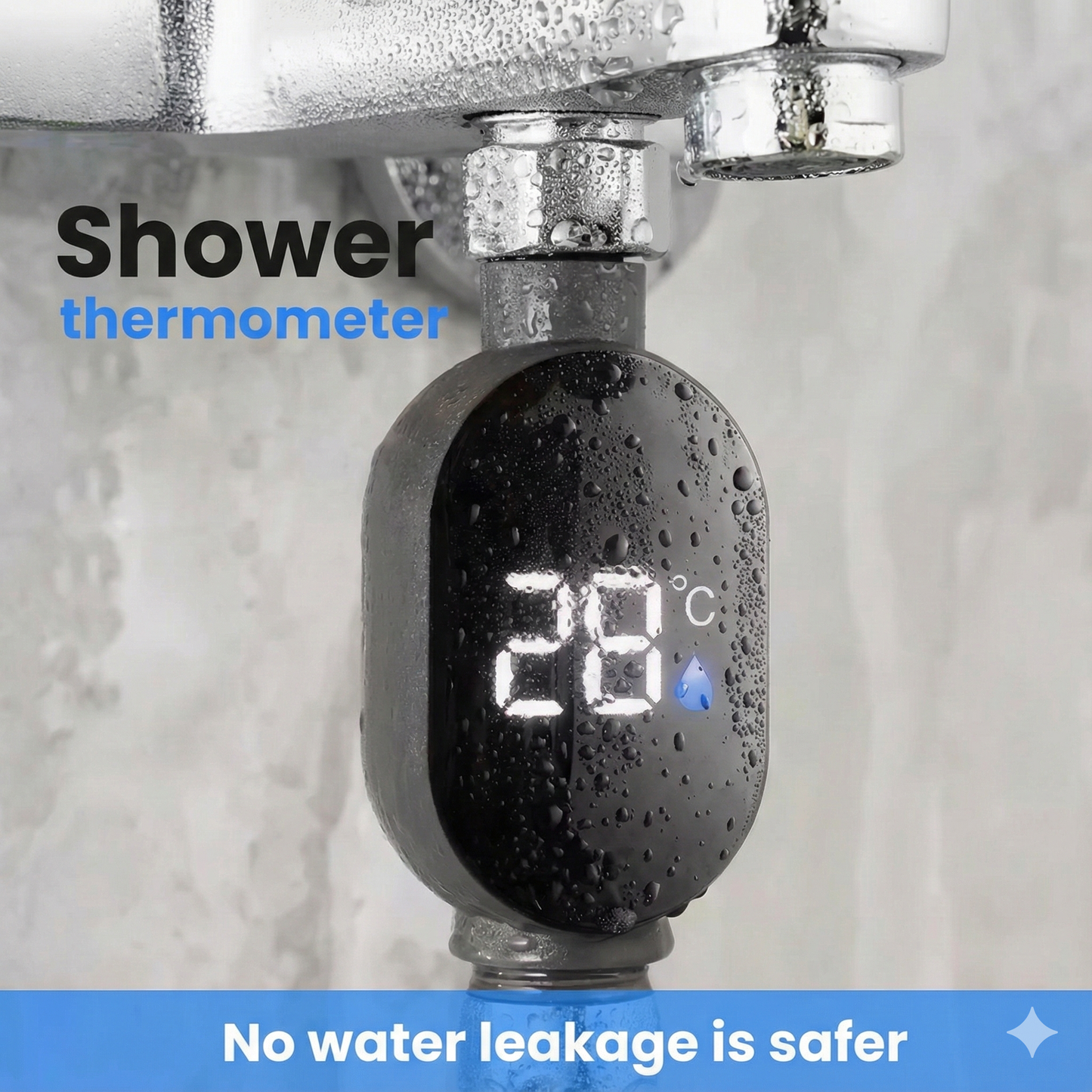 Smart Shower Temperature Display