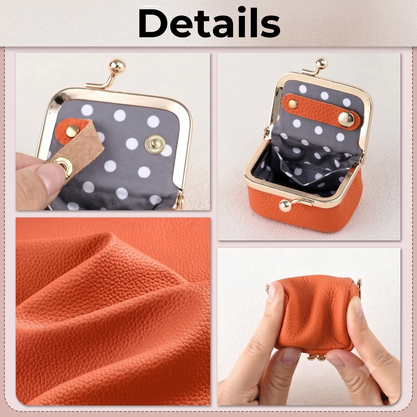 Leather jewelry box