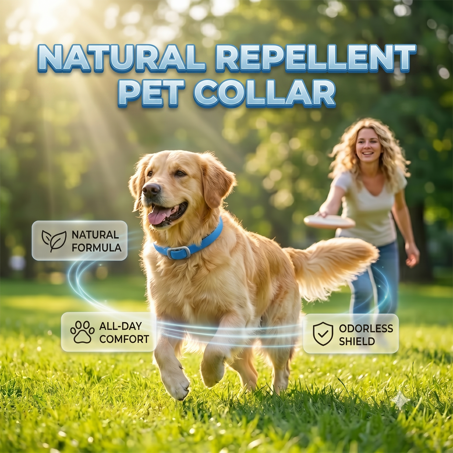 Flea and tick collar for pets