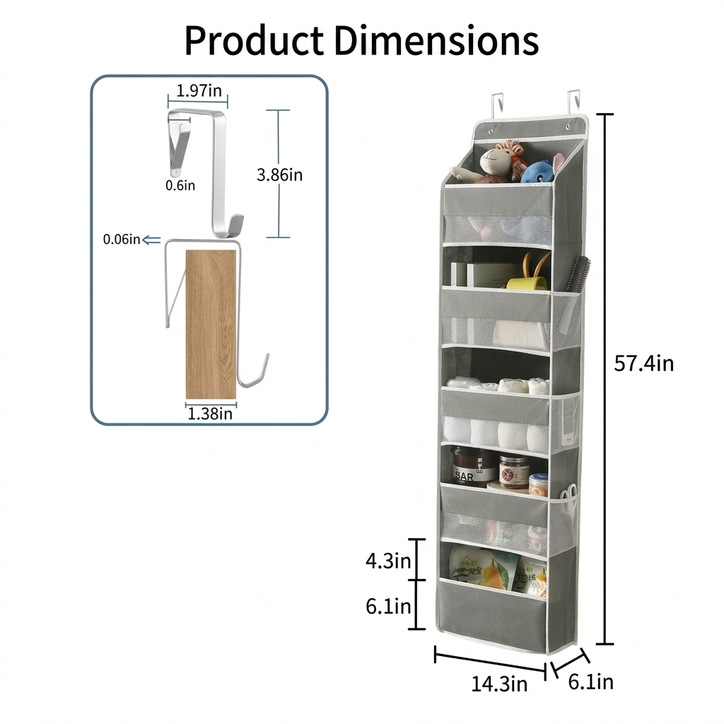 Hanging organizer