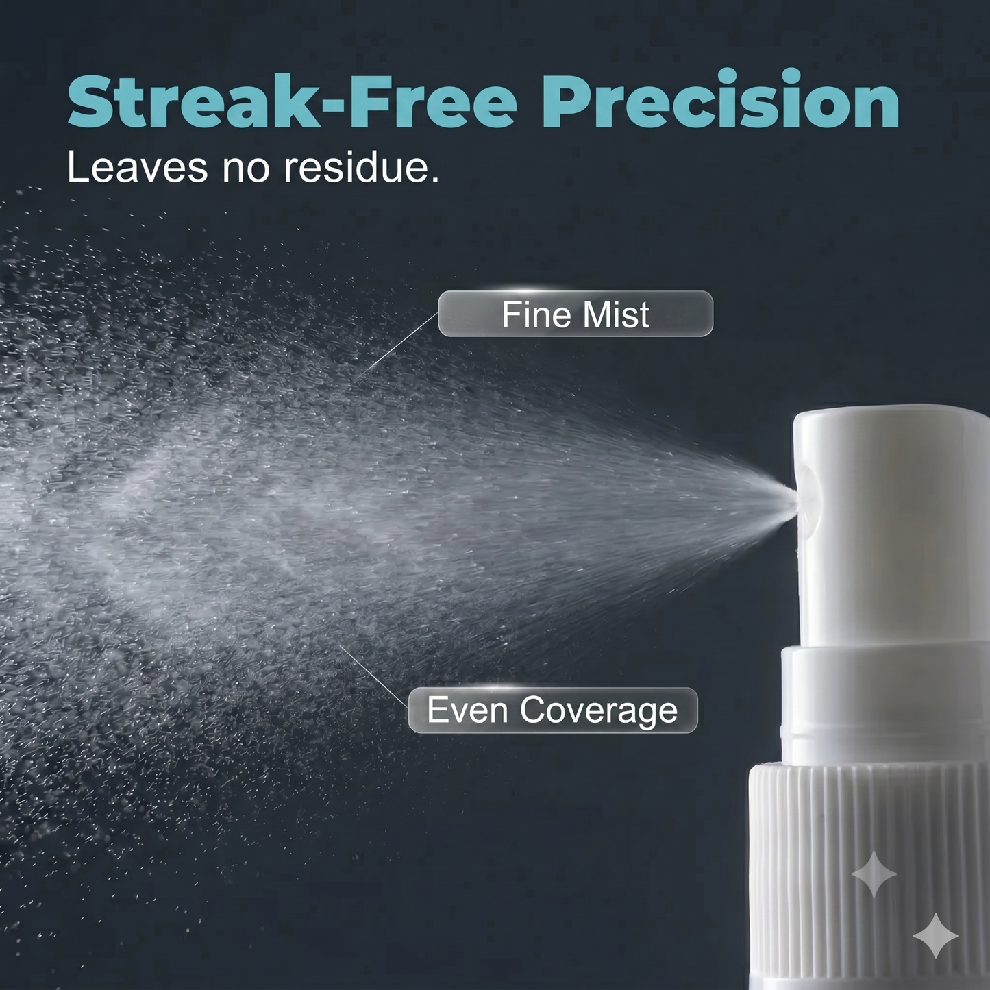 Professional lens scratch repair spray restores the original clarity