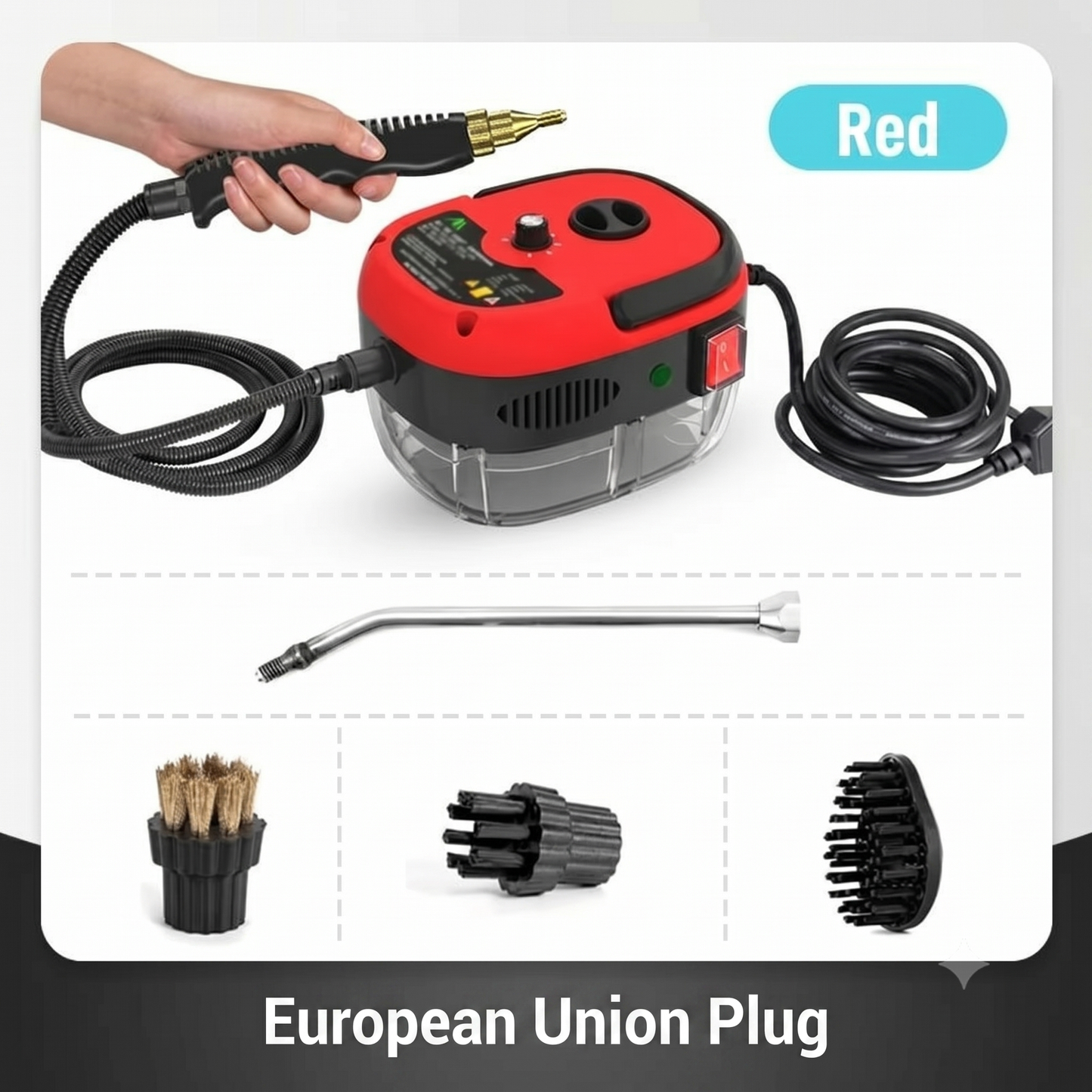 2500W Handheld Steam Cleaner