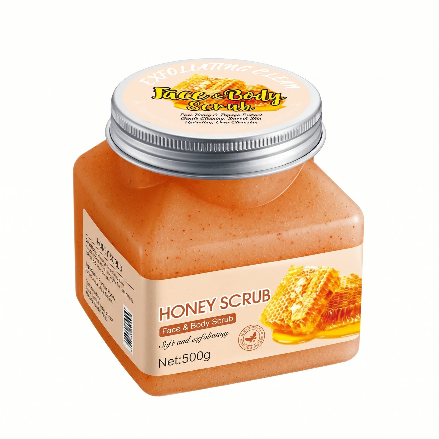 Deep cleaning body scrub
