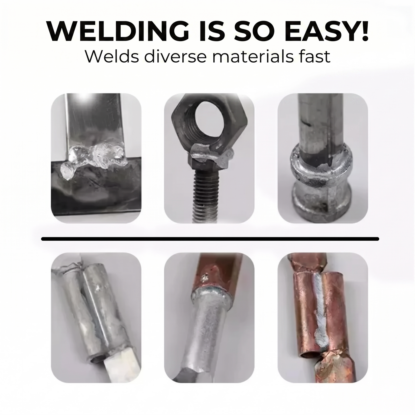 Universal low-temperature welding rods – 6 pieces