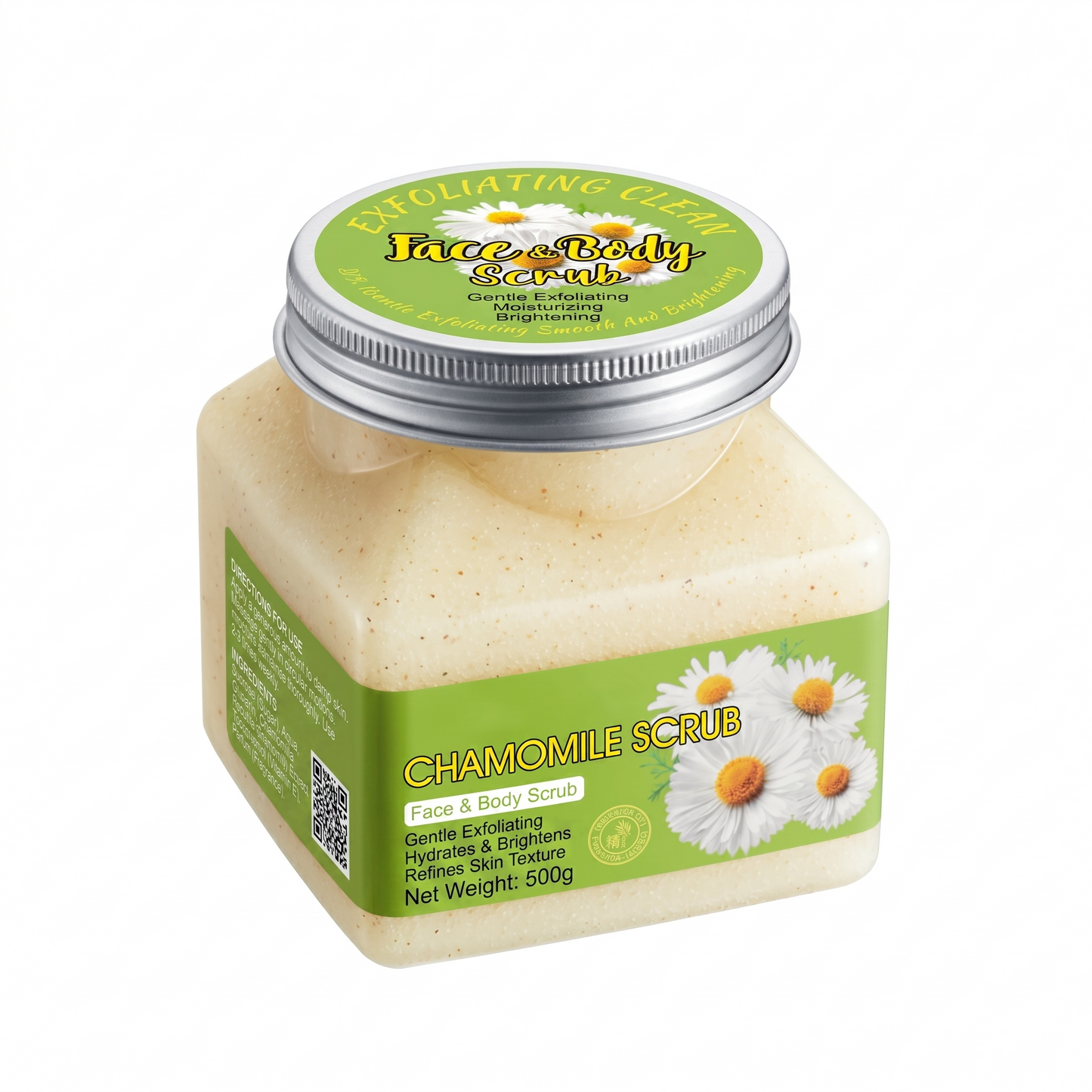 Deep cleaning body scrub