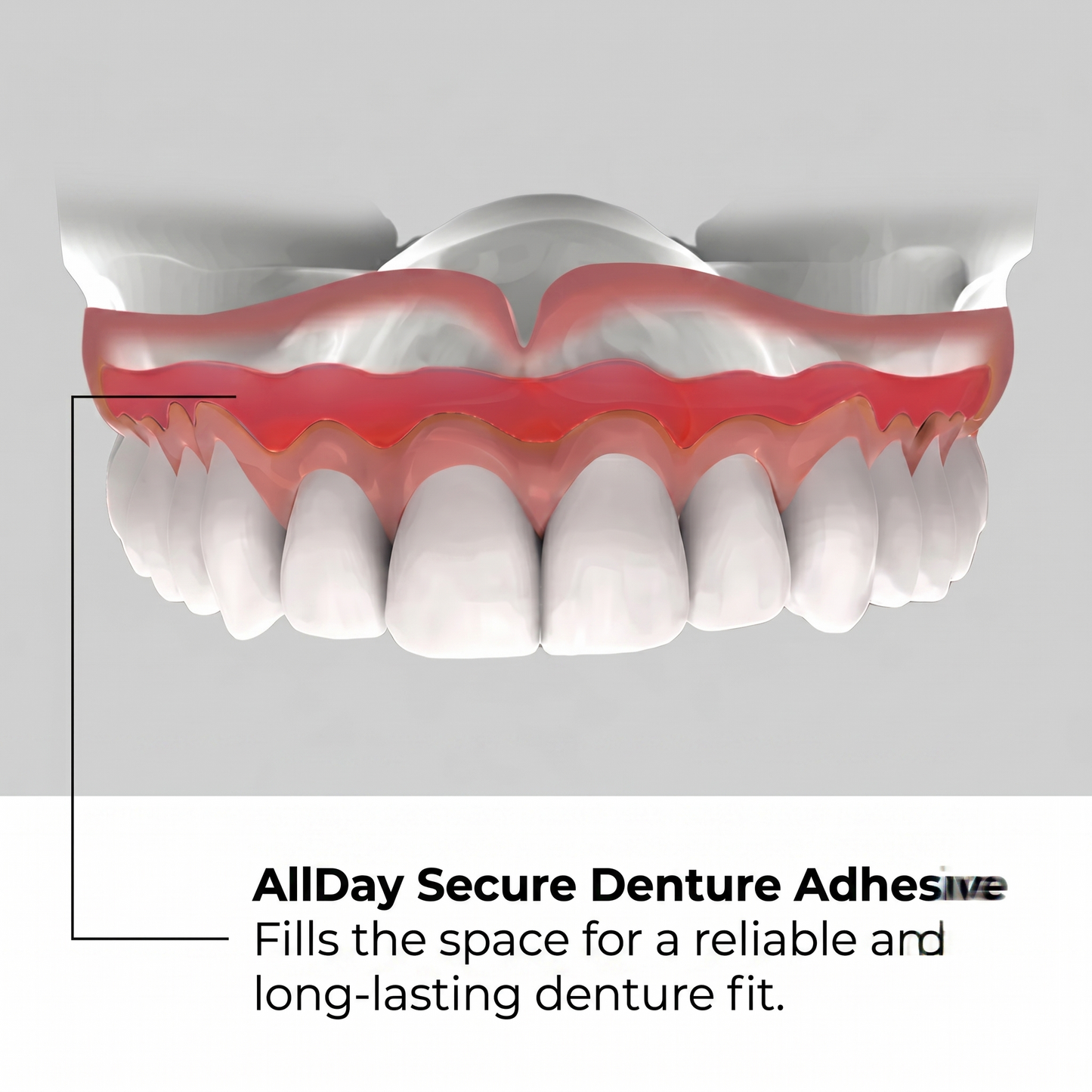 Allday Secure – strong denture adhesive