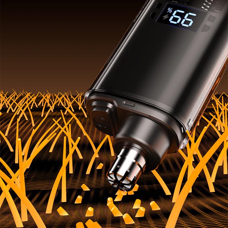 Electric nose hair trimmer with TurboPower