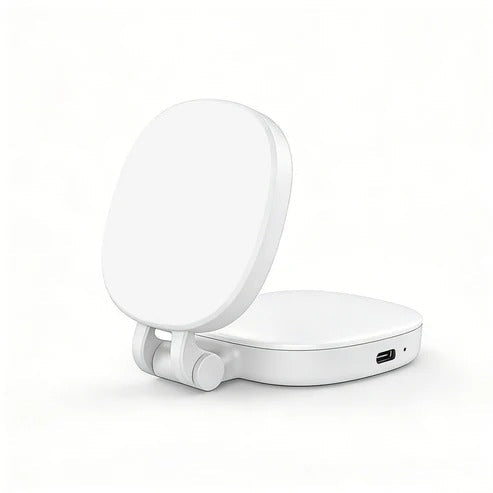 3-in-1 phone stand, mirror, and magnetic selfie fill light