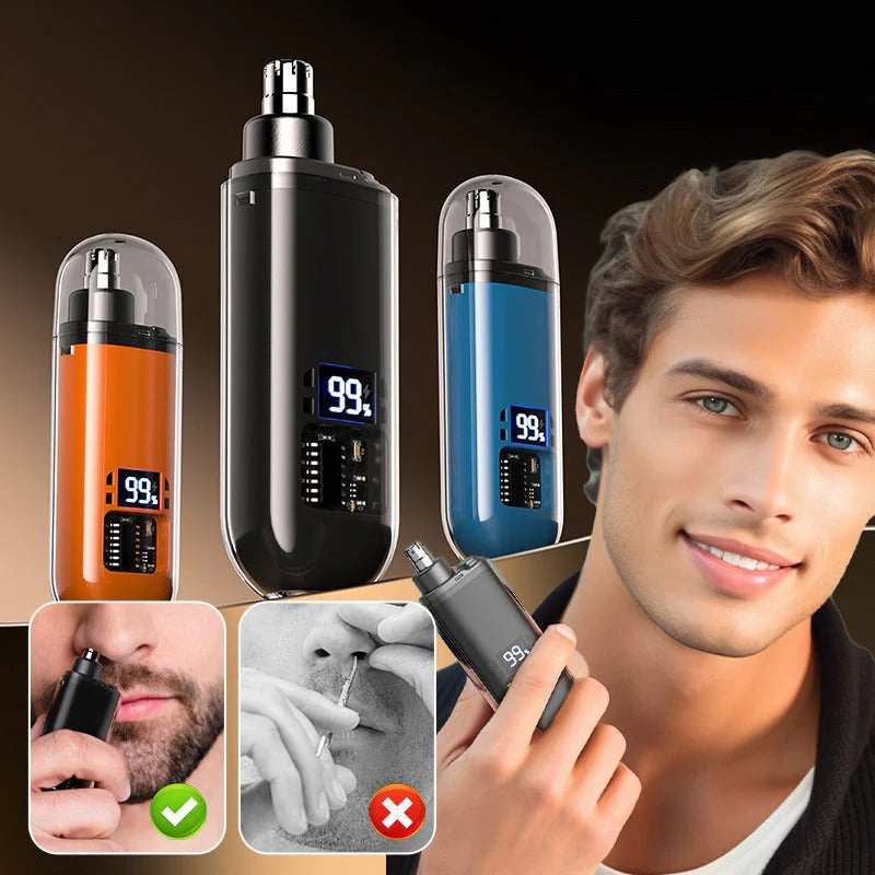 Electric nose hair trimmer with TurboPower