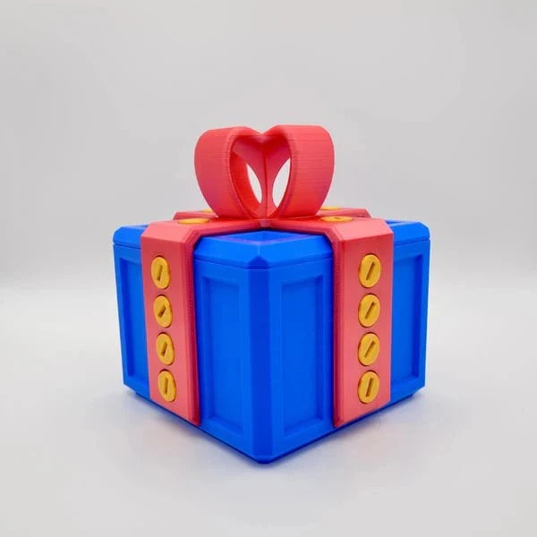 Prank gift box – surprise with a hidden middle finger