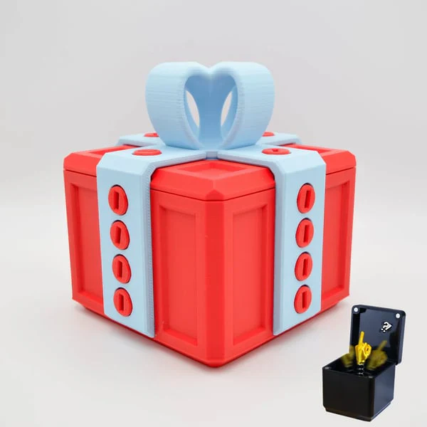 Prank gift box – surprise with a hidden middle finger