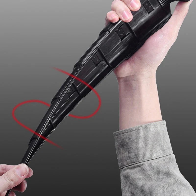 Retractable and adjustable fender set for bicycles