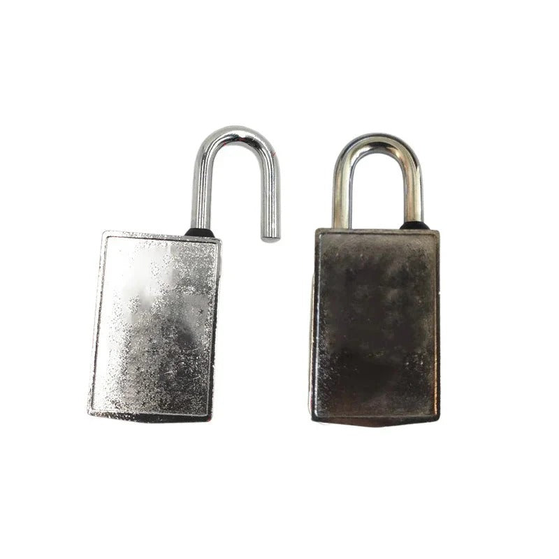 Waterproof magnetic padlock with magnetic strip