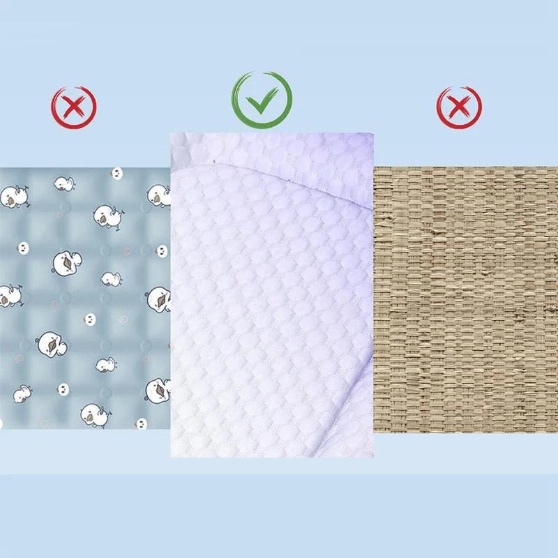 Ice silk cooling mat for dog and cat