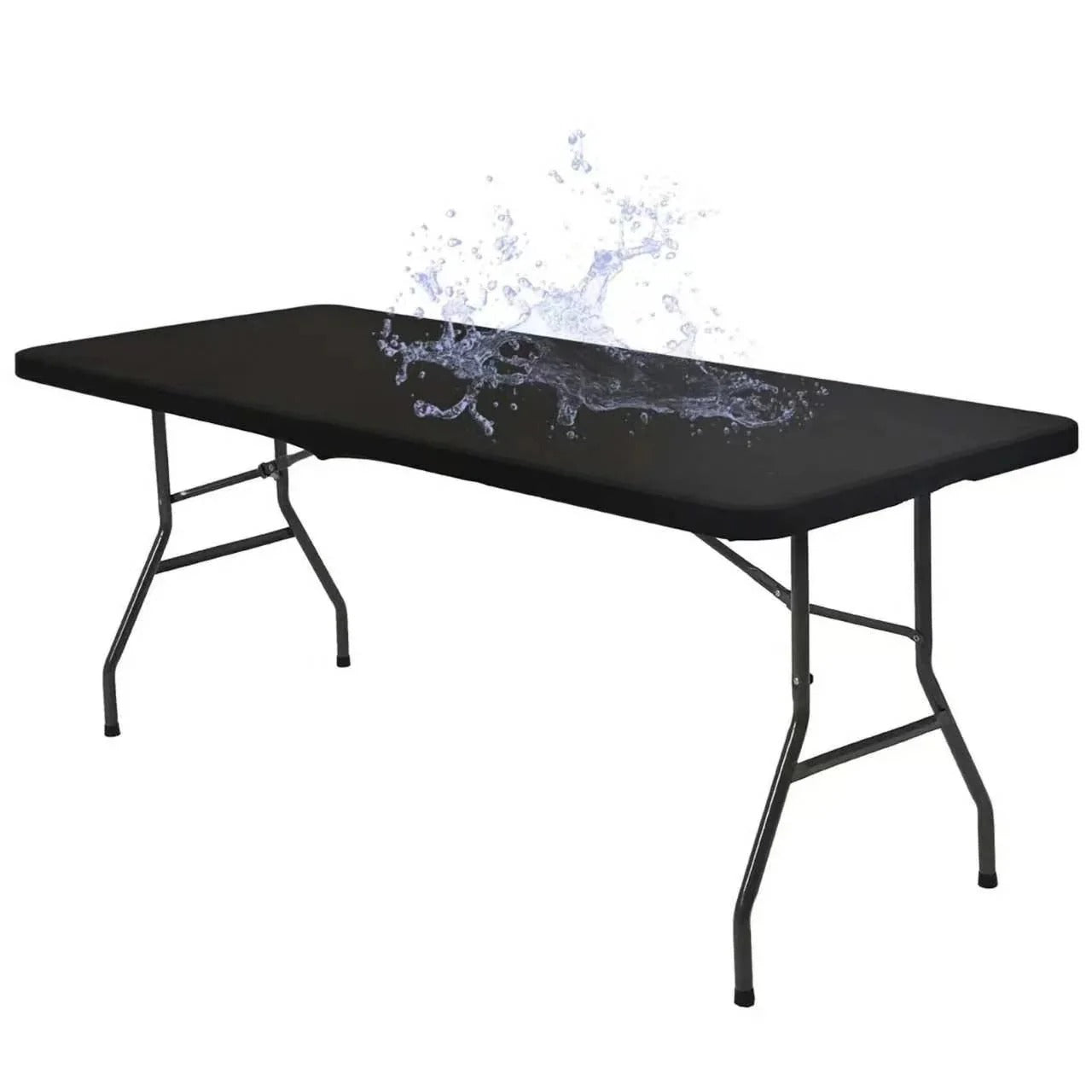 Stretch tablecloth – fits 4ft, 6ft, and 8ft tables