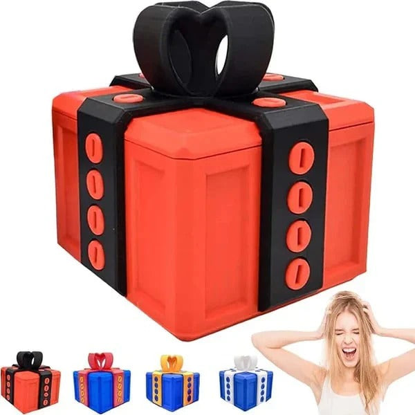 Prank gift box – surprise with a hidden middle finger