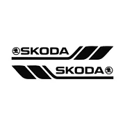 Decorative car stickers (4 pieces)